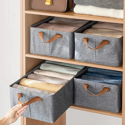 (Pack of 6) Foldable Multi-purpose Organizer Boxes