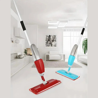 Floor Cleaning Mop Stick with Spray Bottle